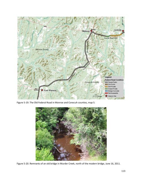 Archaeological Survey of the Old Federal Road in Alabama