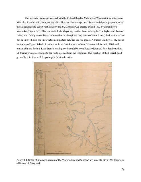 Archaeological Survey of the Old Federal Road in Alabama