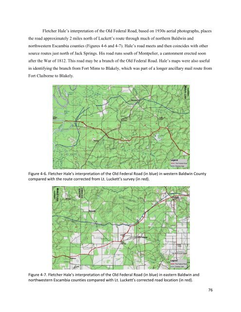 Archaeological Survey of the Old Federal Road in Alabama