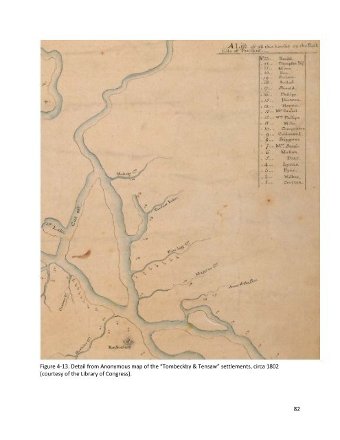 Archaeological Survey of the Old Federal Road in Alabama