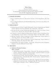 Resume - H. Milton Stewart School of Industrial & Systems ...