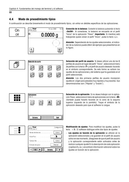 Instrucciones de manejo Balanzas AX/MX/UMX - METTLER TOLEDO