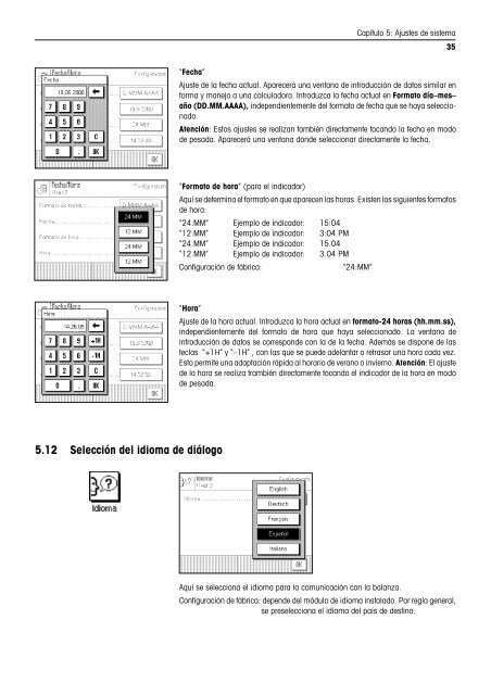 Instrucciones de manejo Balanzas AX/MX/UMX - METTLER TOLEDO