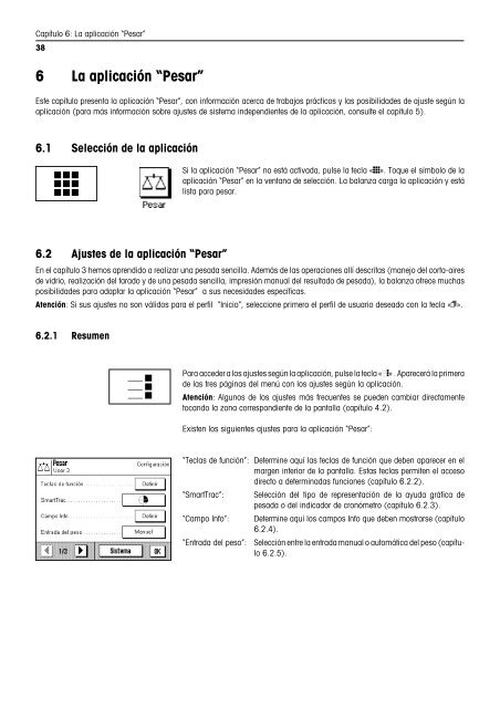 Instrucciones de manejo Balanzas AX/MX/UMX - METTLER TOLEDO