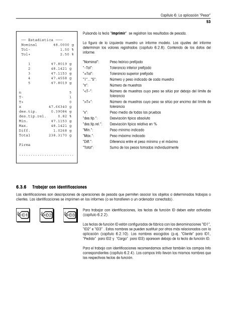 Instrucciones de manejo Balanzas AX/MX/UMX - METTLER TOLEDO