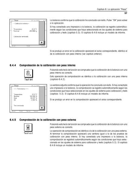 Instrucciones de manejo Balanzas AX/MX/UMX - METTLER TOLEDO