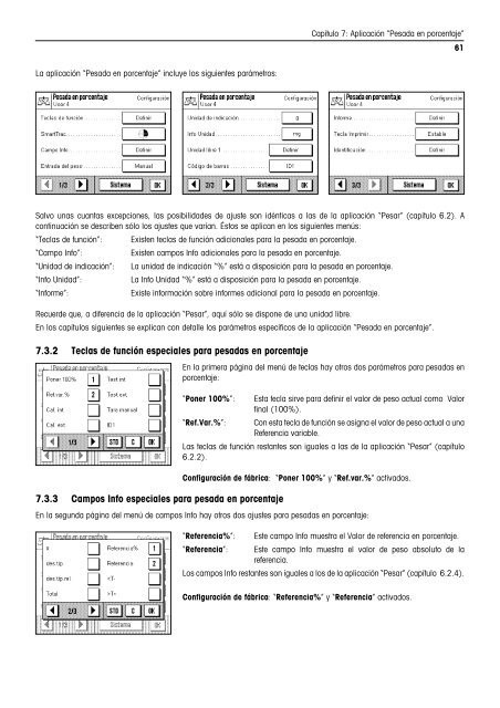 Instrucciones de manejo Balanzas AX/MX/UMX - METTLER TOLEDO