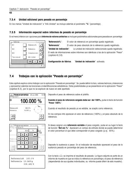 Instrucciones de manejo Balanzas AX/MX/UMX - METTLER TOLEDO