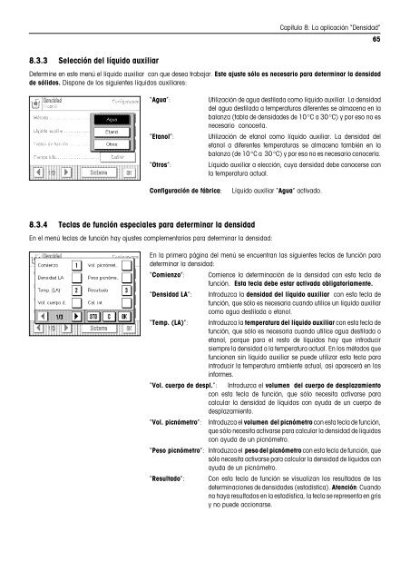 Instrucciones de manejo Balanzas AX/MX/UMX - METTLER TOLEDO