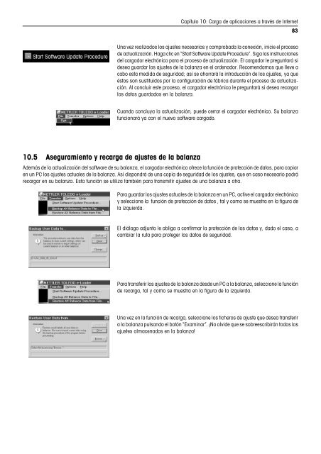 Instrucciones de manejo Balanzas AX/MX/UMX - METTLER TOLEDO