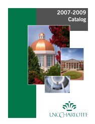 2007-2009 Undergraduate Catalog - University Catalogs
