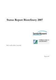 Status Report Biorefinery 2007 - Wageningen UR E-depot