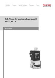 3/2-Wege-Schwalbenschwanzventil, NW 2, G 1/8 - Bosch Rexroth