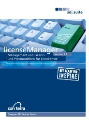 license.manager - con terra GmbH