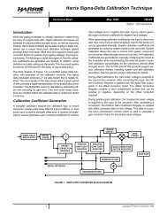 Harris Sigma-Delta Calibration Technique