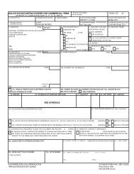 see schedule solicitation/contract/order for commercial items