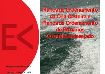 Planos de Ordenamento da Orla Costeira e Planos de Ordenamento ...