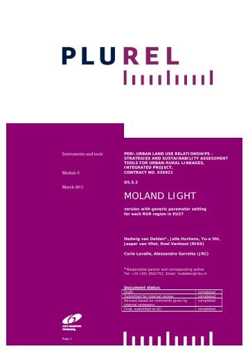 MOLAND LIGHT - Plurel