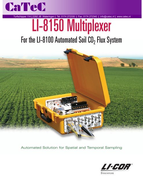 LI-8150 Multiplexer