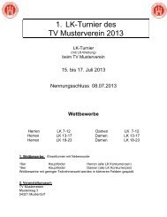 Ausschreibung Muster 1 - Hamburger Tennis-Verband e.V.