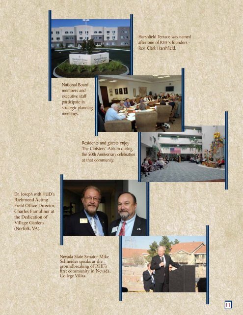 Current Annual Report - Retirement Housing Foundation