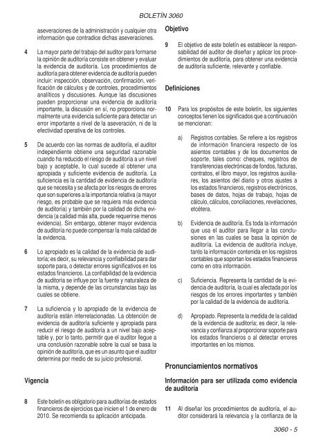 BOLETÍN 3060 - Instituto Mexicano de Contadores Públicos