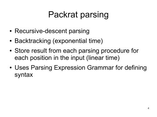 Parsing Expression Grammar as a Primitive Recursive-Descent ...