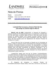 Nota de Prensa - pwc
