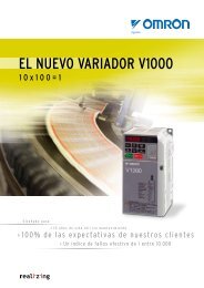 EL NUEVO VARIADOR V1000 - Valtek