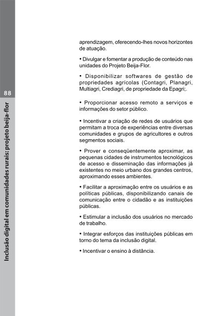 projeto beija-flor - Cepa - Governo do Estado de Santa Catarina