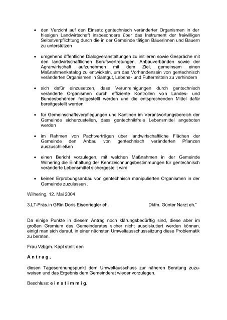 2004. 05. 26 - .PDF - Gemeinde Wilhering