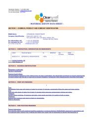 MSDS for : CEFADROXIL MONOHYDRATE - clearsynth