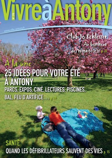 20 Ã LA UNE NÂ°270 - JUILLET/AOÃ»T 2012 - Ville d'Antony