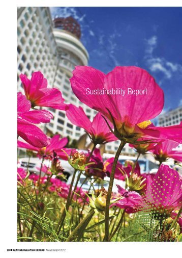 Sustainability Report - Genting Malaysia Berhad