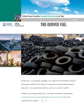 Tire-Derived Fuel - Innovative Fuel