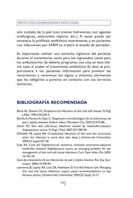 CAPÃTULO 5 Infecciones de piel y partes blandas - Sociedad ...