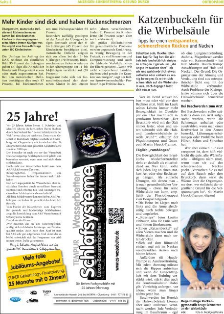 ZUHAUSE ALT WERDEN - Kreiszeitung Wesermarsch