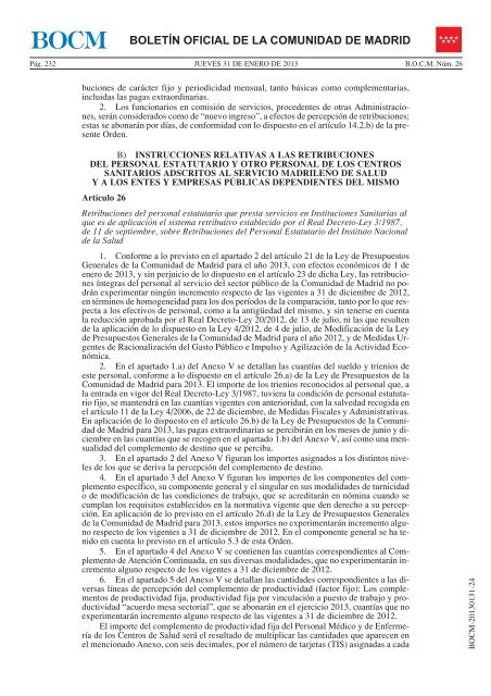 Normativa para el aÃ±o 2013 sobre gestiÃ³n de nÃ³minas y ...