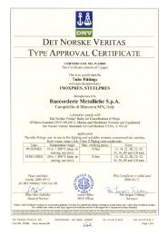 DET NORSKE VERITAS TYPE APPROVAL CERTIFICATE - PipeGap