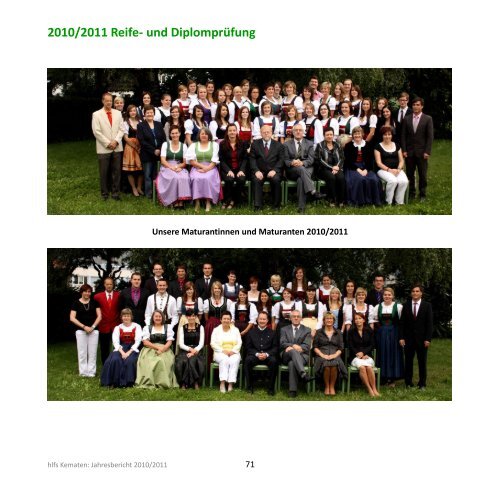 2010/2011 - HÃ¶here Bundeslehranstalt fÃ¼r Land- und ...