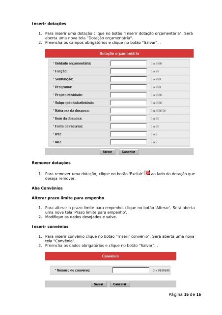 Manual do Ãsuario novo portal de compras do Estado de MG