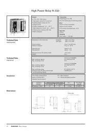 High Power Relay H-550