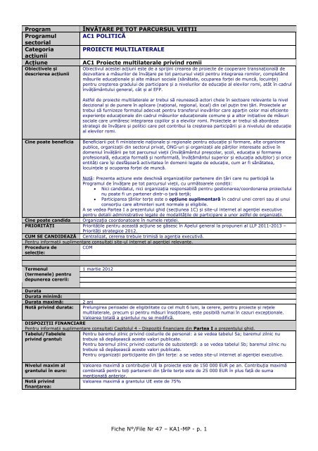 Ghidul candidatului 2012 - Europa