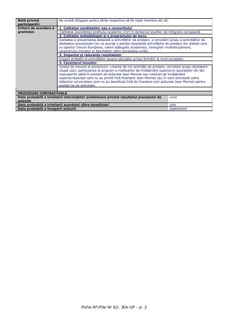 Ghidul candidatului 2012 - Europa