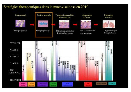 Nouveaux traitements dans la mucoviscidose