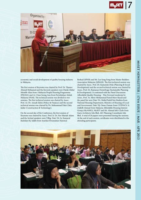 Issue 17 : April - May 2013 - malaysian society for engineering and ...