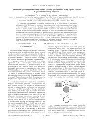 Continuous quantum measurement of two coupled quantum dots ...