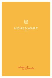 taGES - Hotel Hohenwart