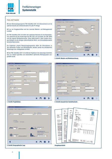 Katalog herunterladen - puk-solar gmbh & co. kg