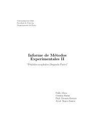 Informe de MÃ©todos Experimentales II - Zeth - Universidad de Chile